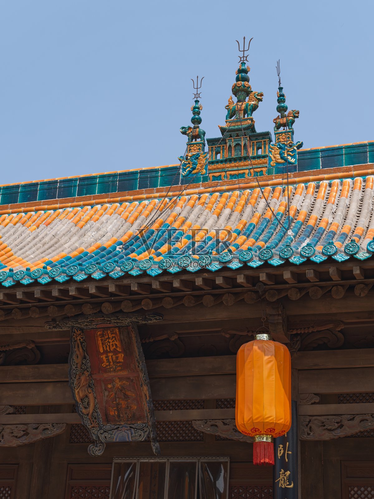 中国山西平遥古城的平遥武庙照片摄影图片