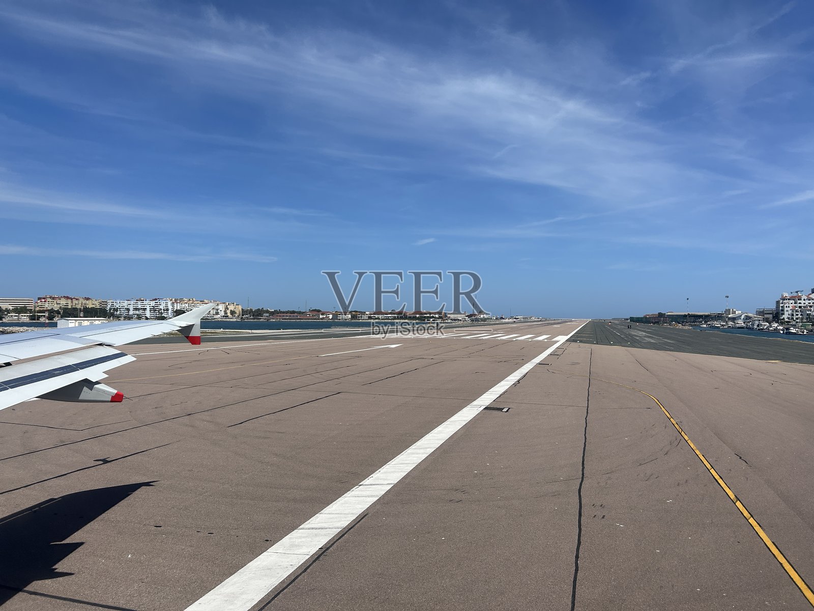 直布罗陀机场照片摄影图片