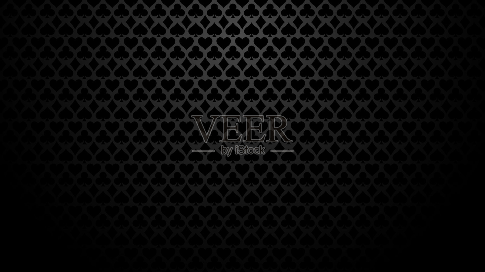 扑克背景，黑灰色矢量图，矢量背景。插画图片素材