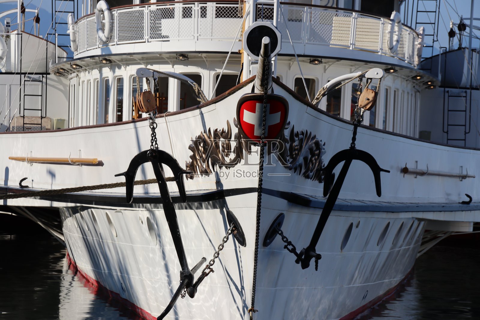 蒙特勒轮船照片摄影图片