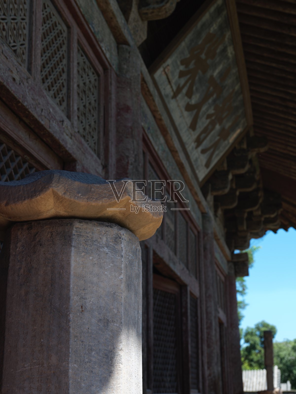 河北省涞源县的戈园寺照片摄影图片