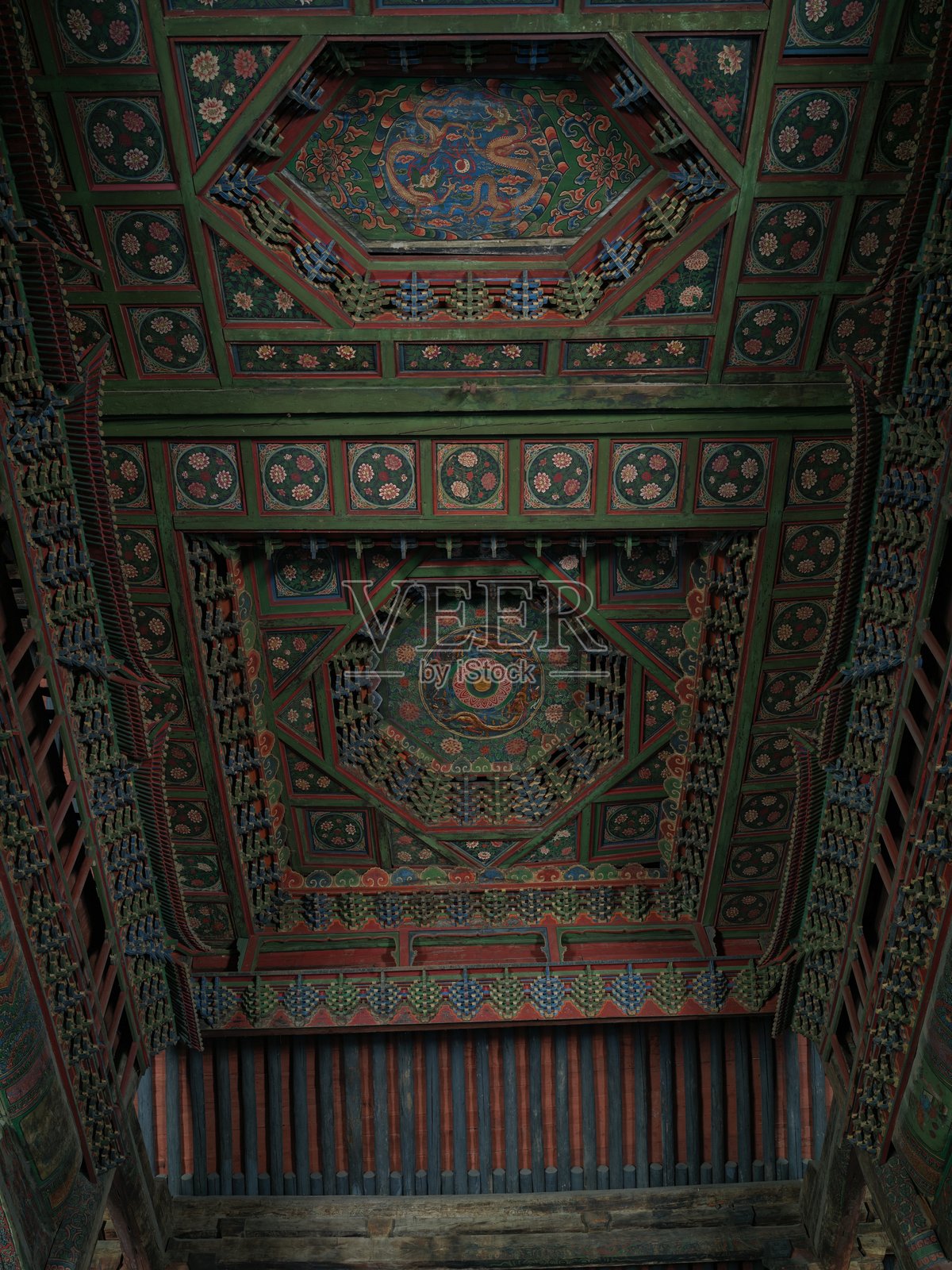 中国山西省浑源县永安寺照片摄影图片