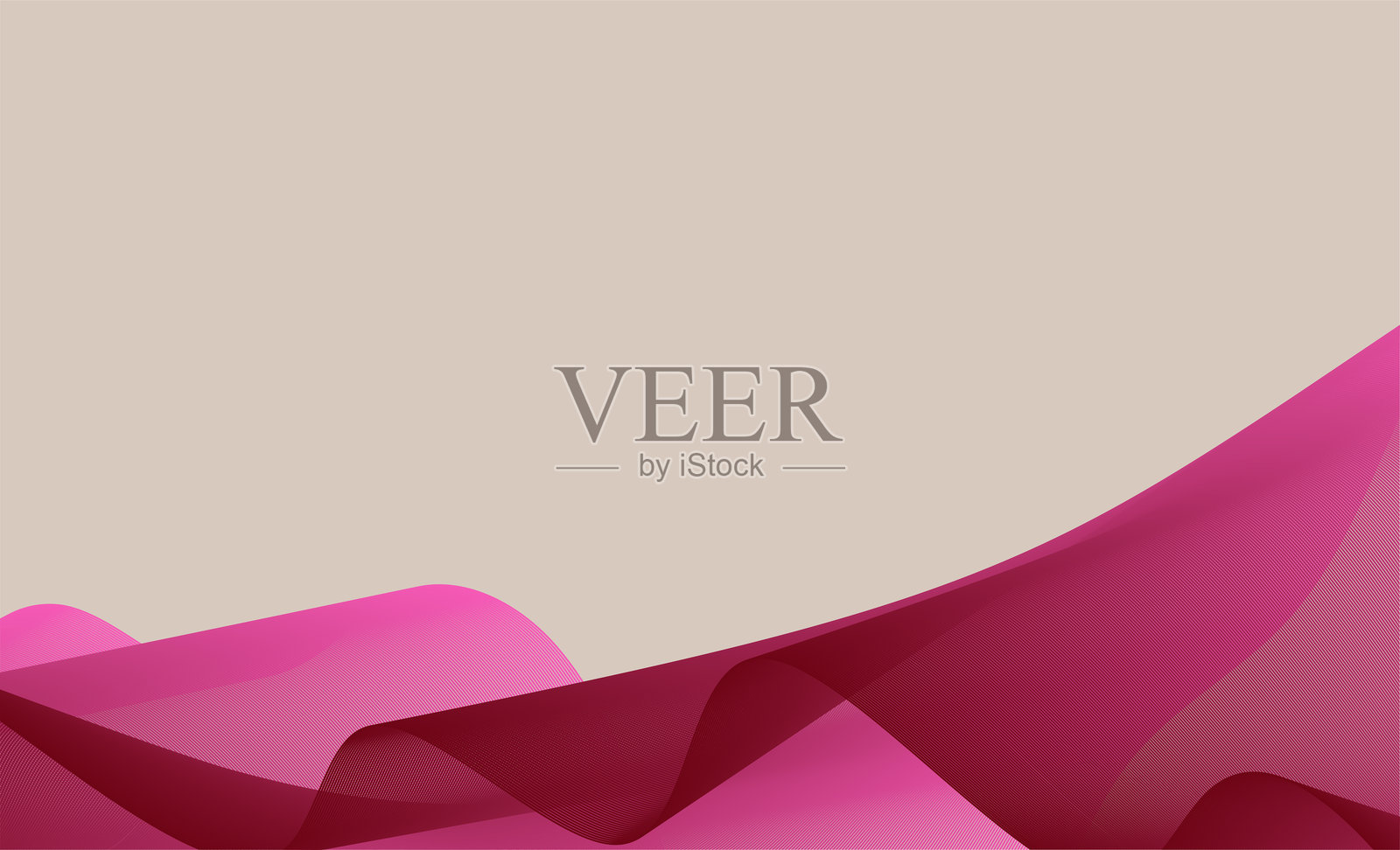 流动性渐变波浪带数据流概念背景插画图片素材