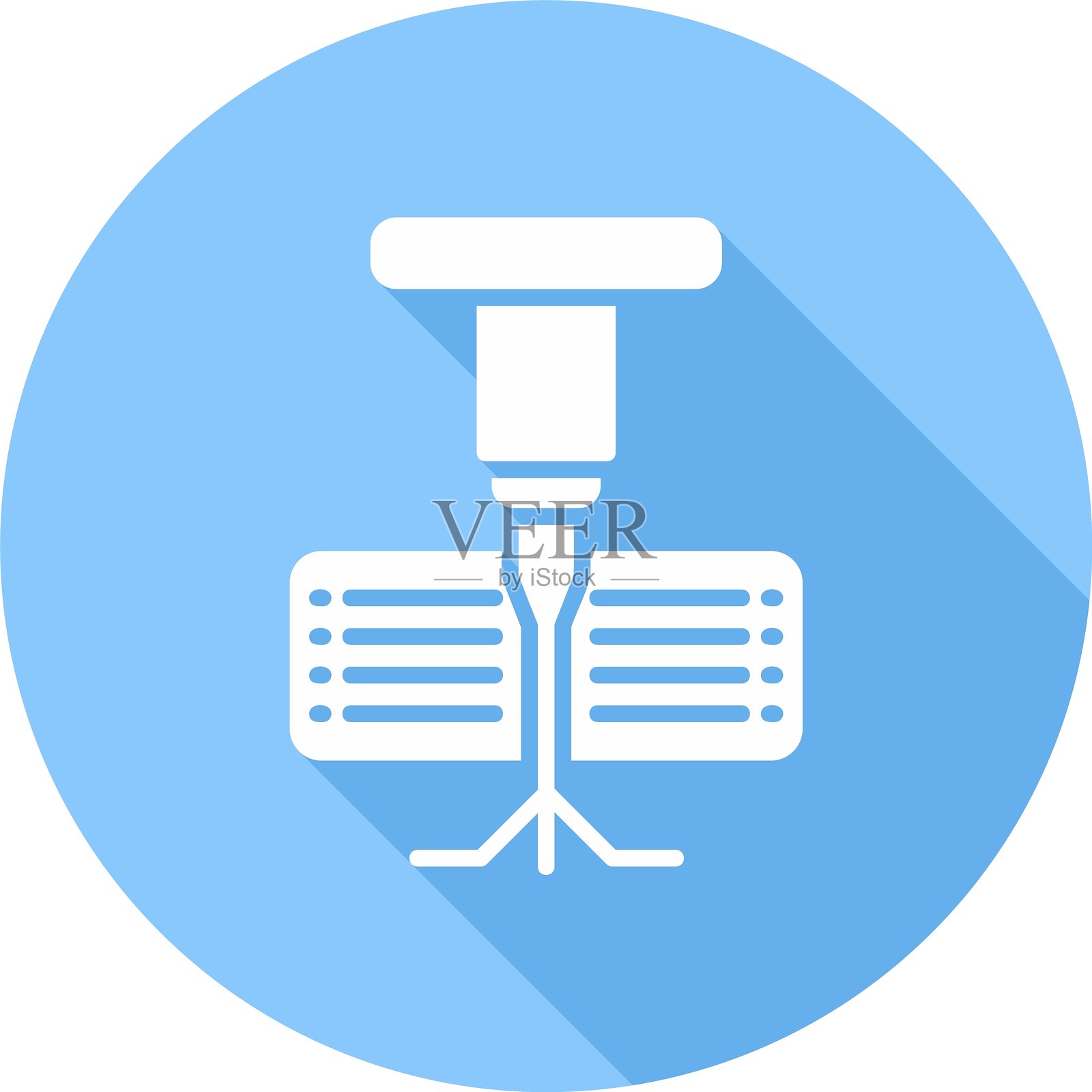 云计算新图标设计创意插画图片素材