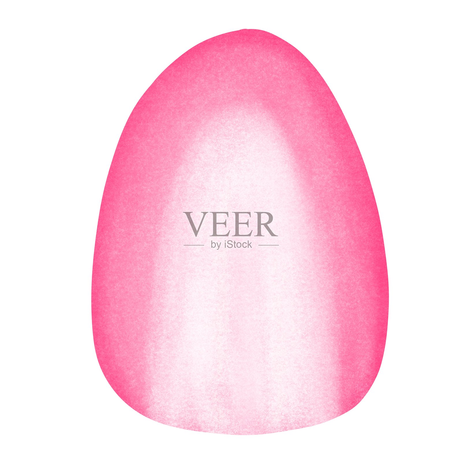 可爱的水彩草莓插图与切片插画图片素材