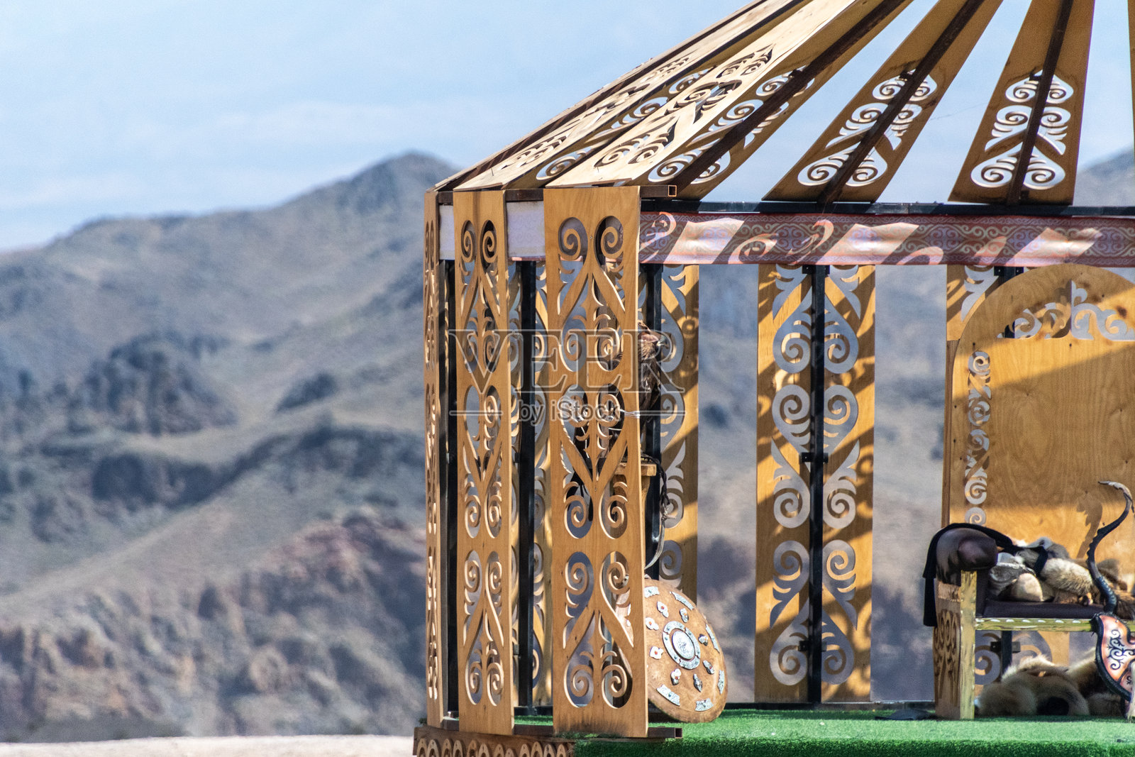 俯瞰查尔仁峡谷照片摄影图片