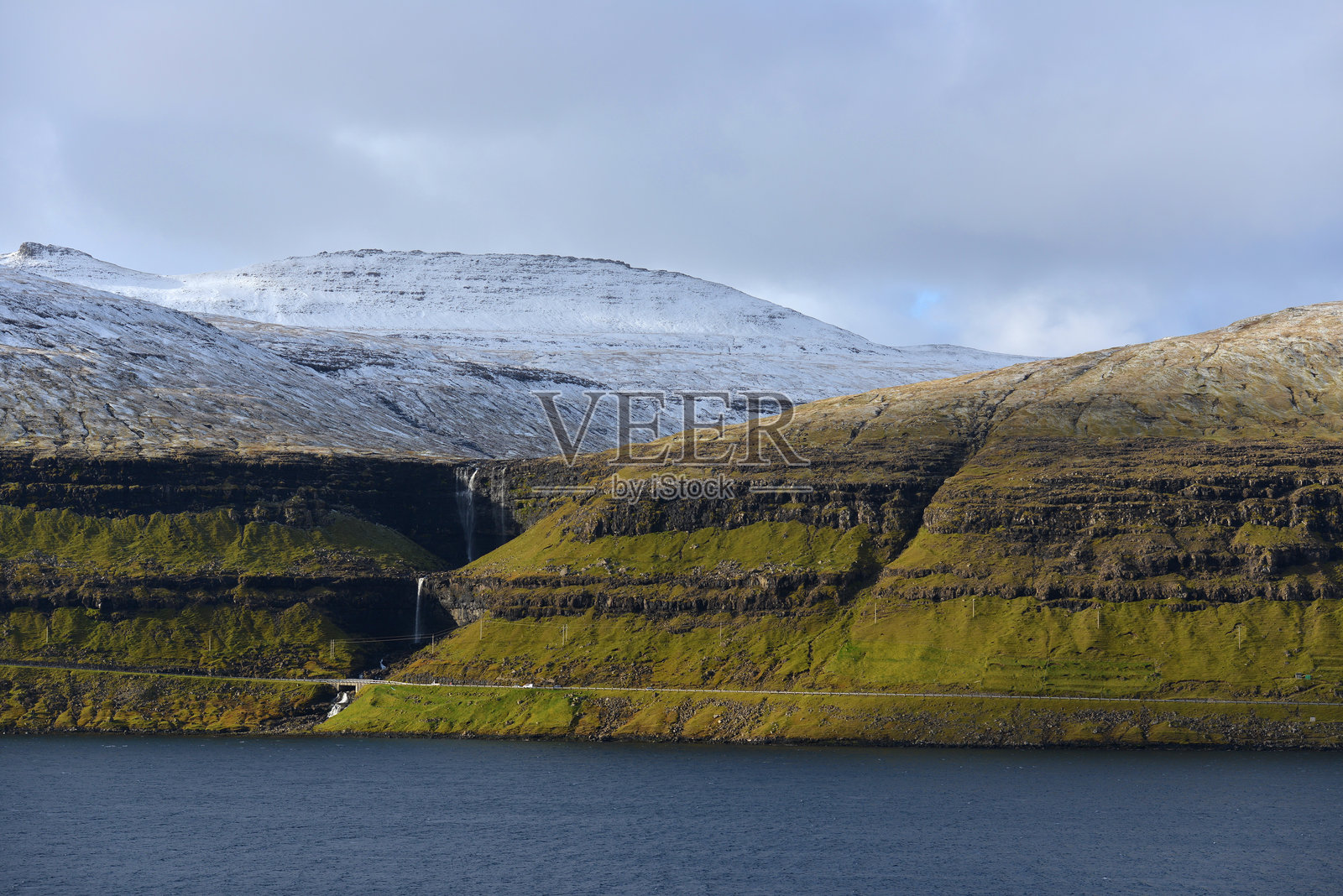福萨瀑布照片摄影图片