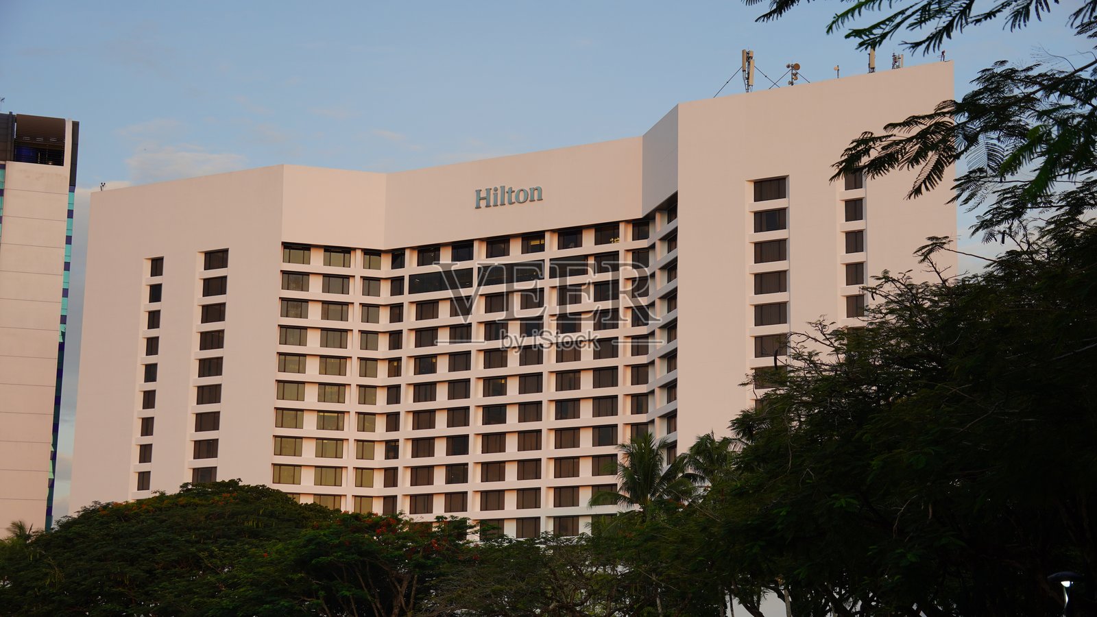 古晋希尔顿酒店照片摄影图片