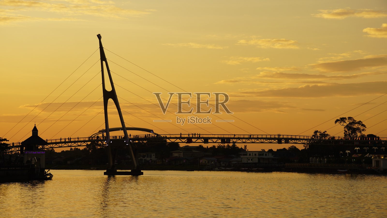 达鲁哈纳桥照片摄影图片