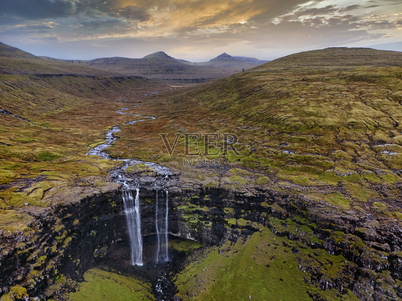 福萨瀑布照片摄影图片