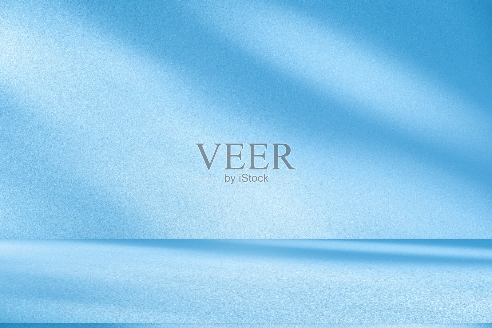 墙壁内部背景，工作室和背景显示产品。带阴影的窗户颜色白色和蓝色的光。文本插入和产品展示的背景照片摄影图片