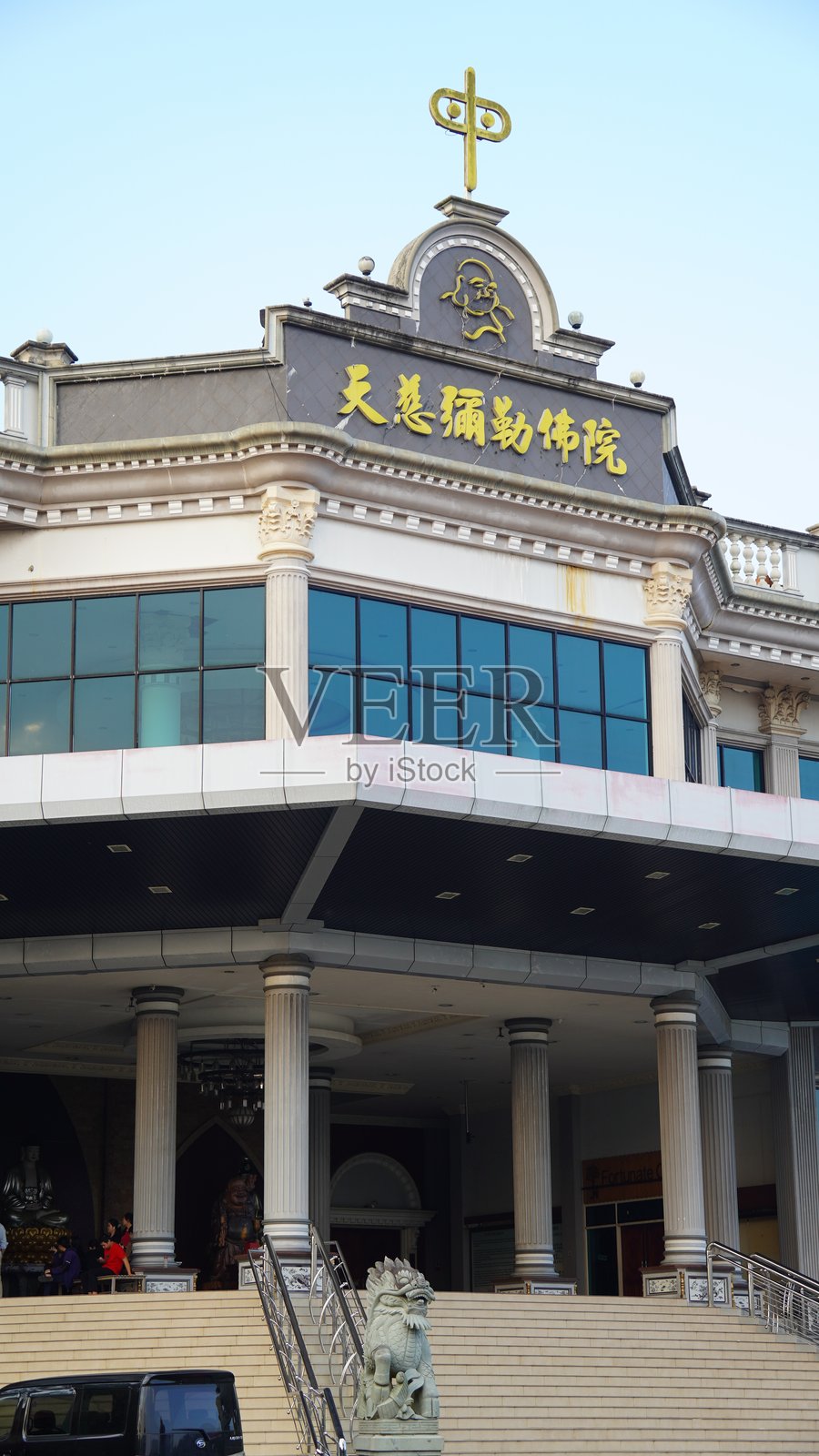 西加里曼丹弥勒摩诃寺照片摄影图片