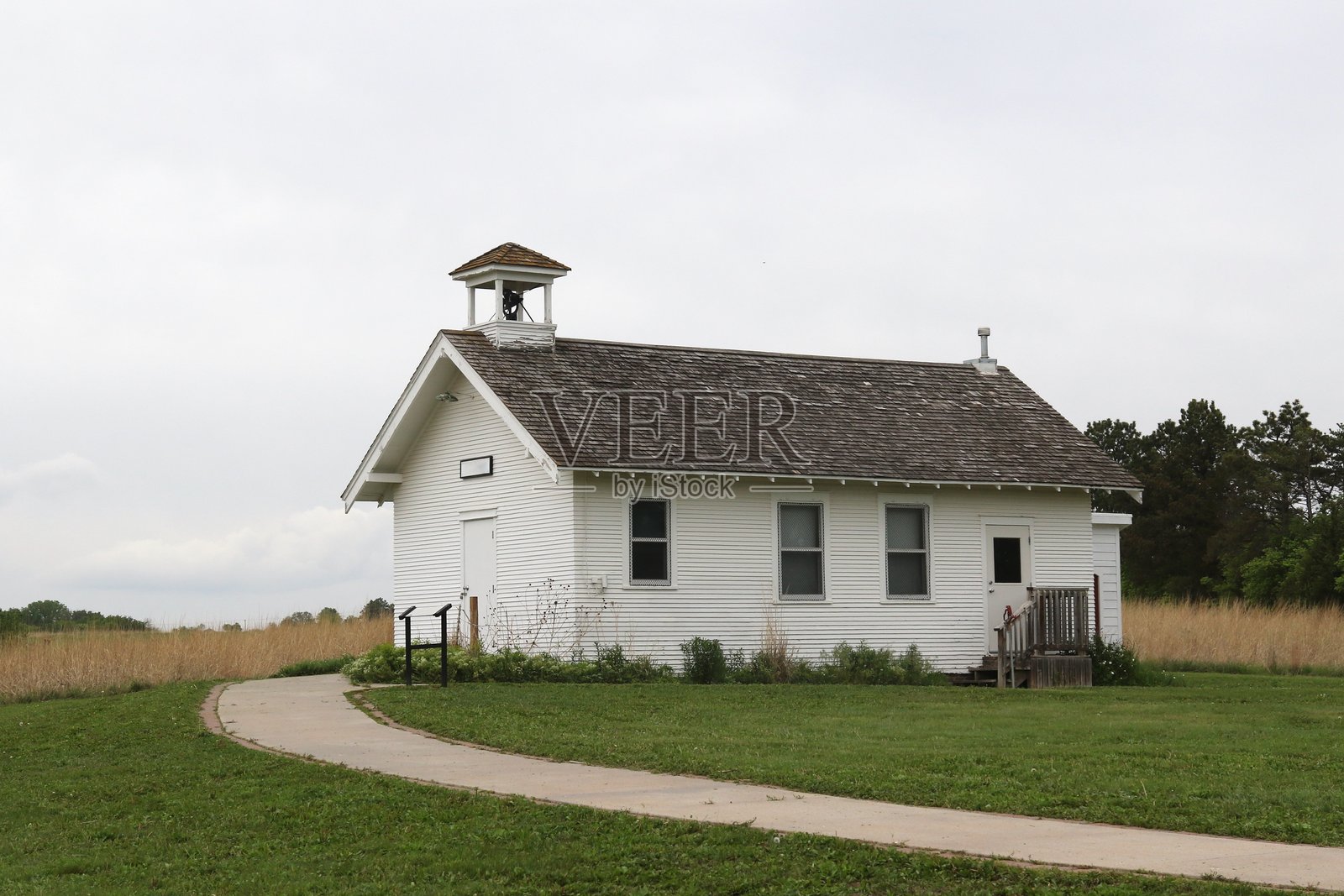 内布拉斯加州的传统老式建筑照片摄影图片