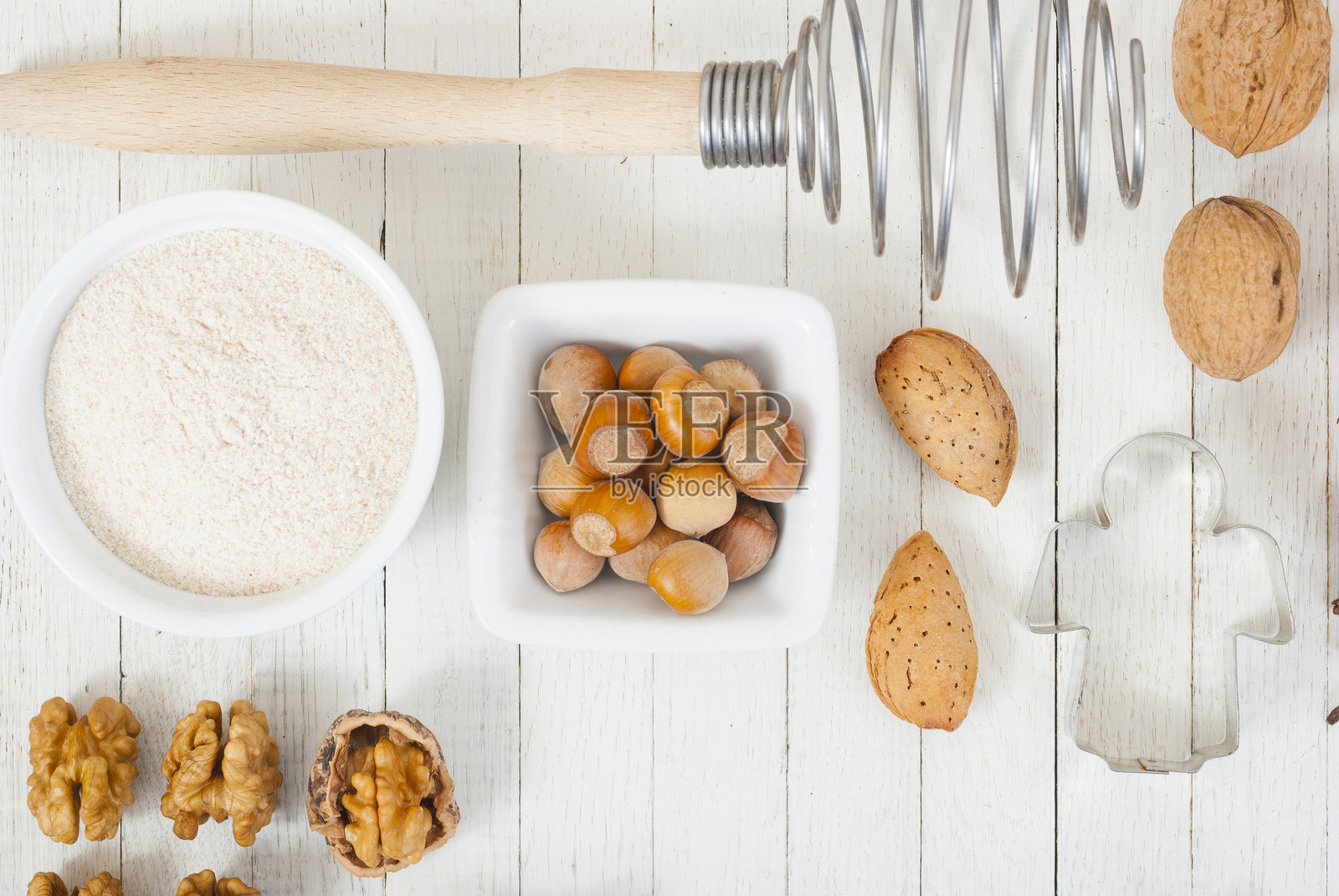 圣诞甜点配料照片摄影图片