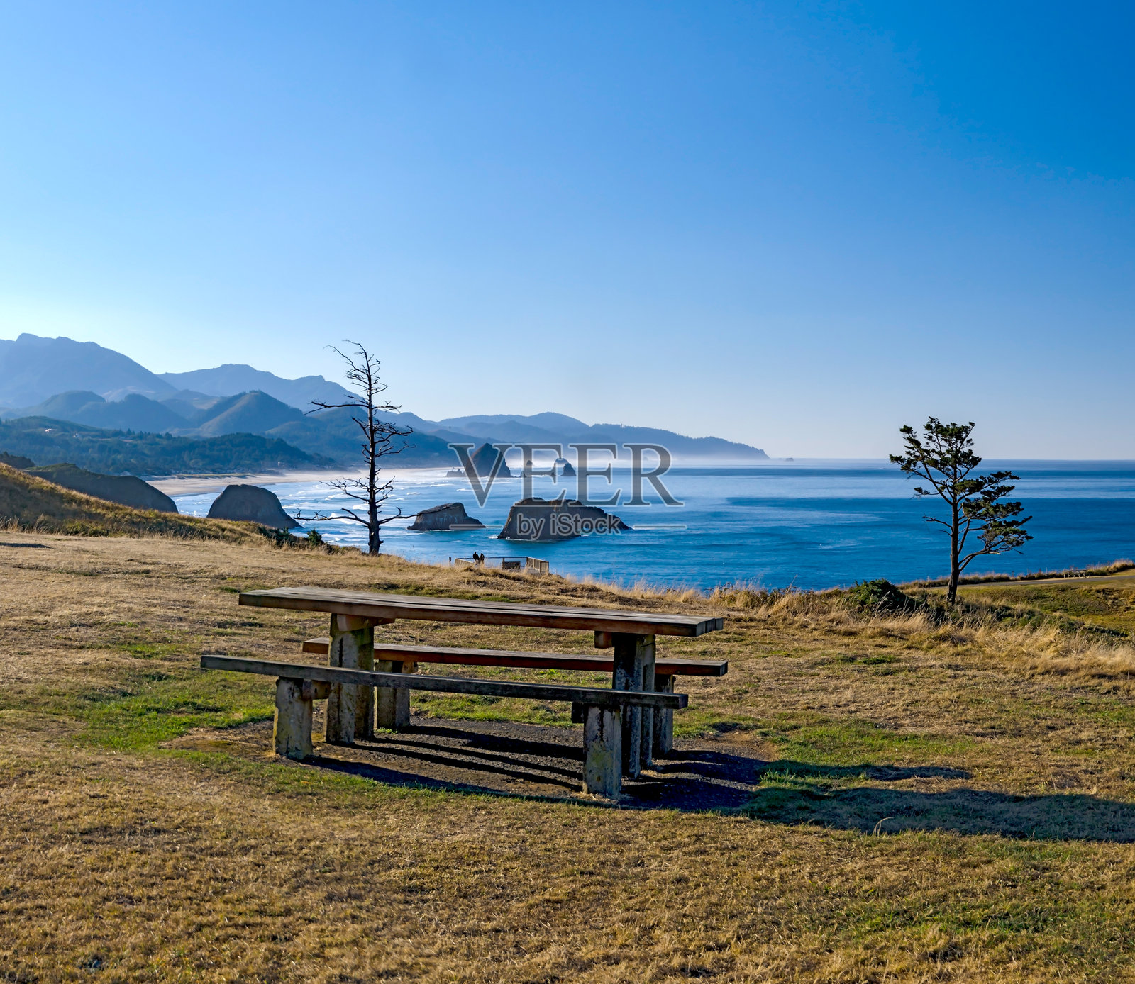 俄勒冈海岸的埃科拉照片摄影图片