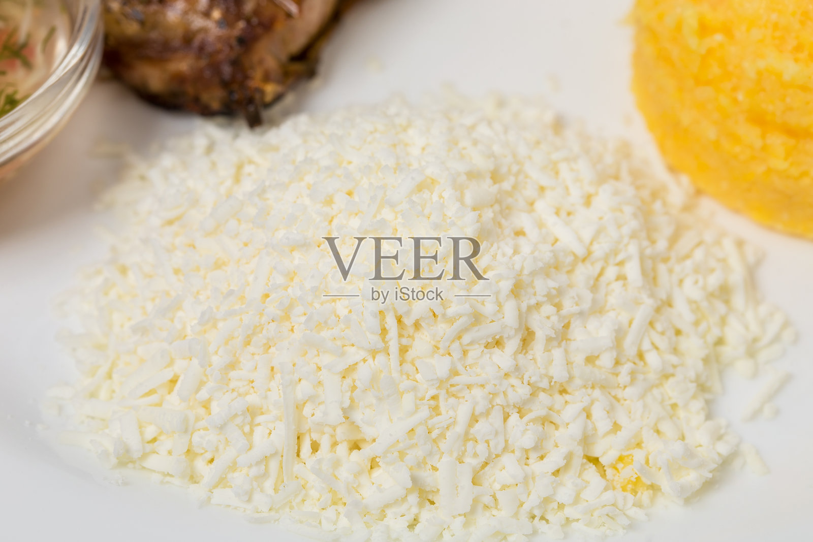 传统摩尔多瓦玉米粥。照片摄影图片