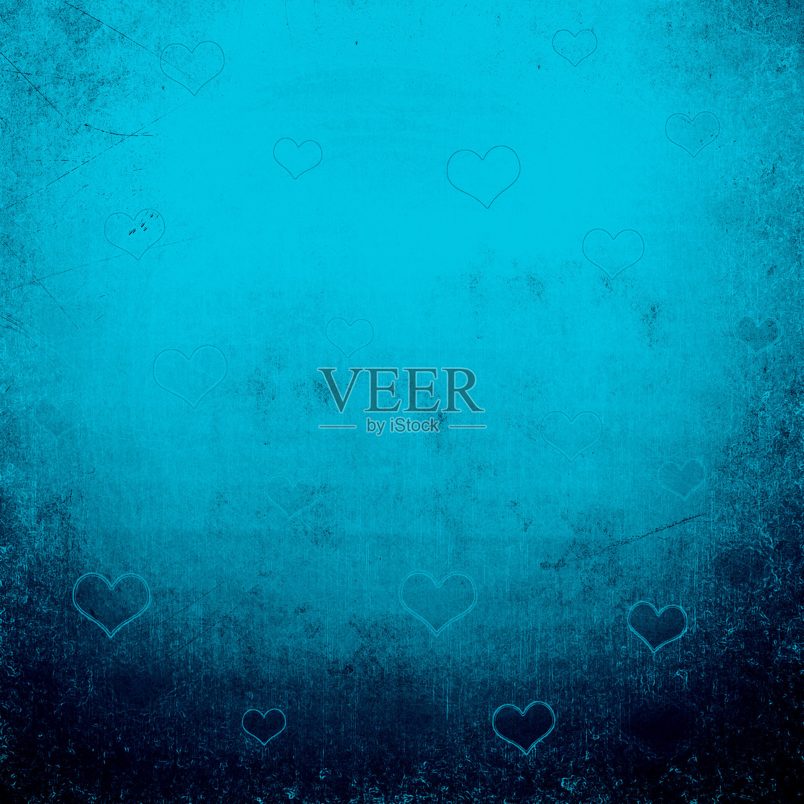 磨损的蓝色墙壁背景或纹理照片摄影图片