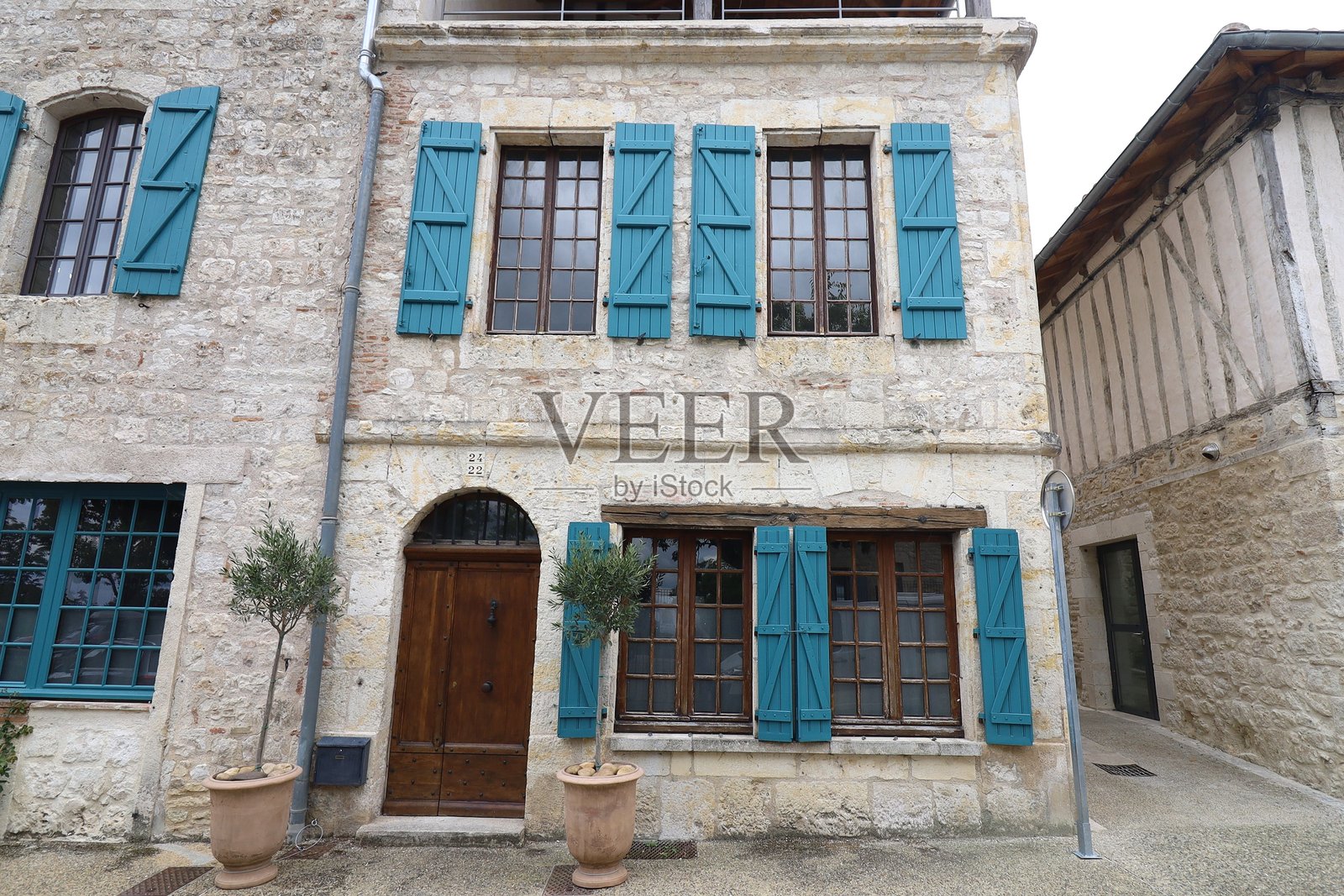 劳泽特 - 典型建筑照片摄影图片