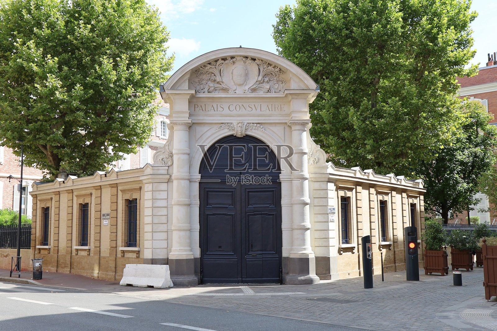 图卢兹 - 典型建筑照片摄影图片