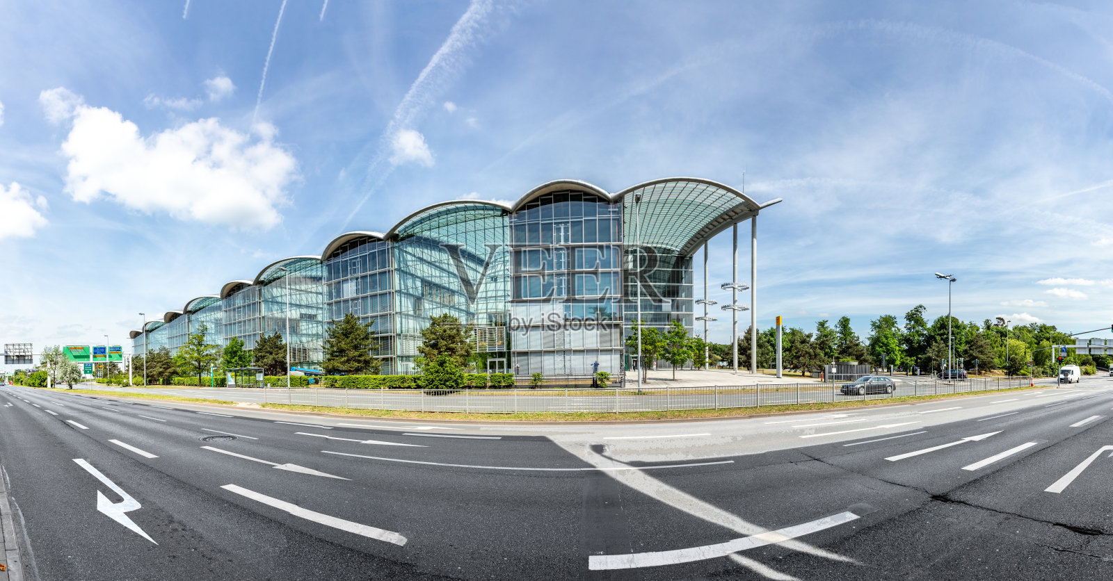 德国法兰克福的汉莎航空总部照片摄影图片