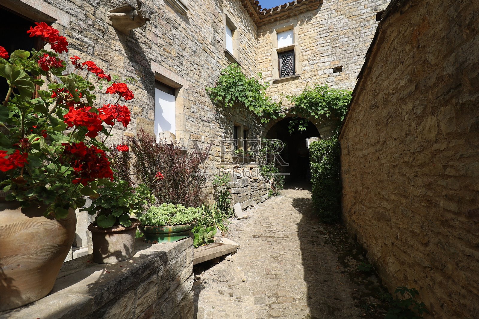 布鲁尼克 - 典型街道照片摄影图片