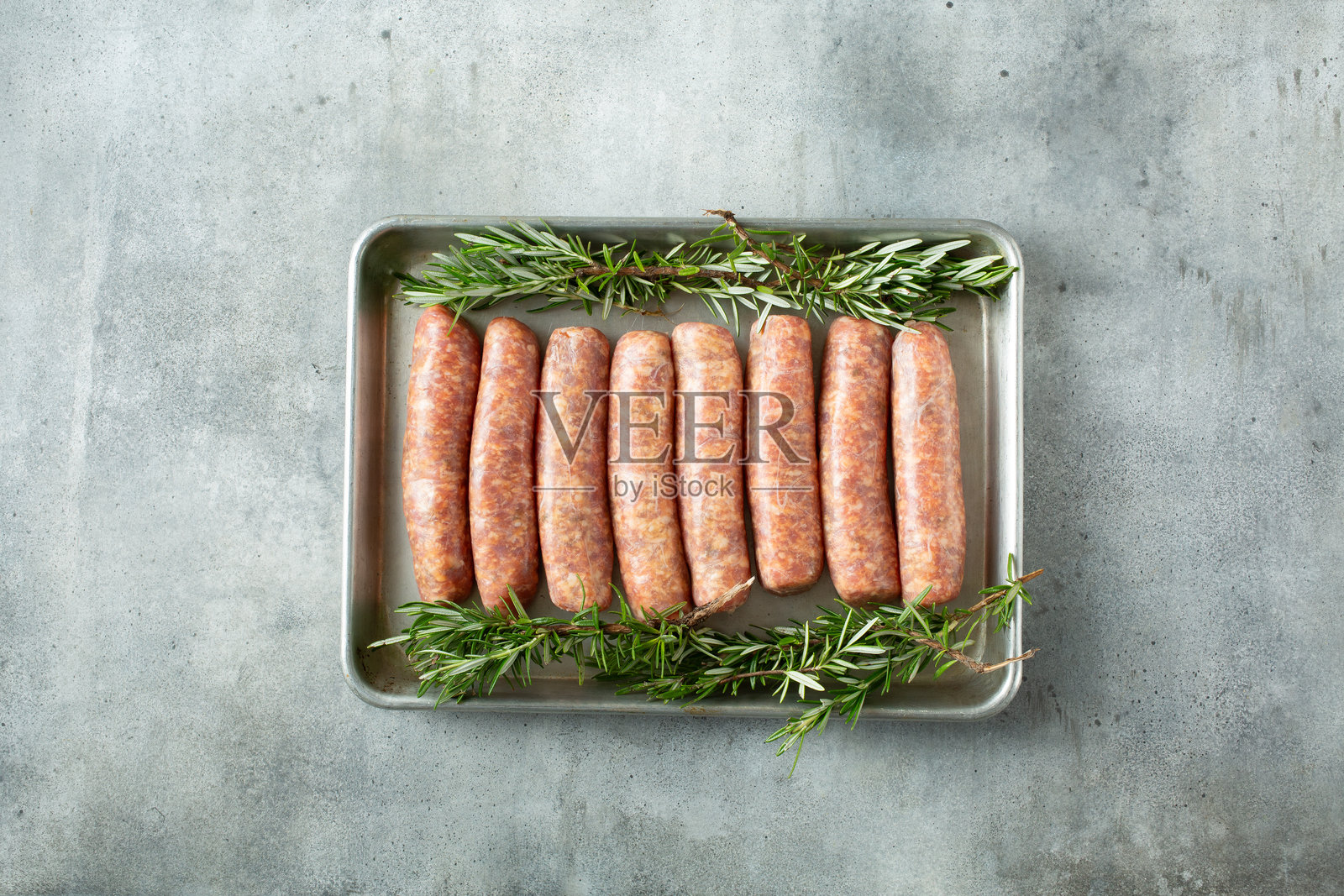 生意大利香肠照片摄影图片