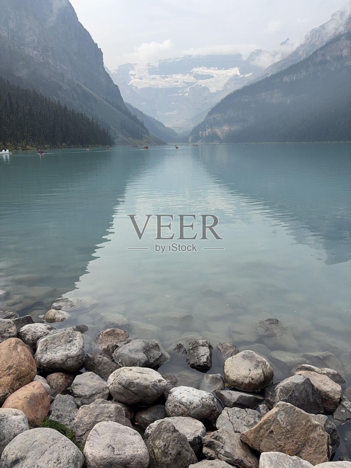 路易斯湖，加拿大班夫照片摄影图片