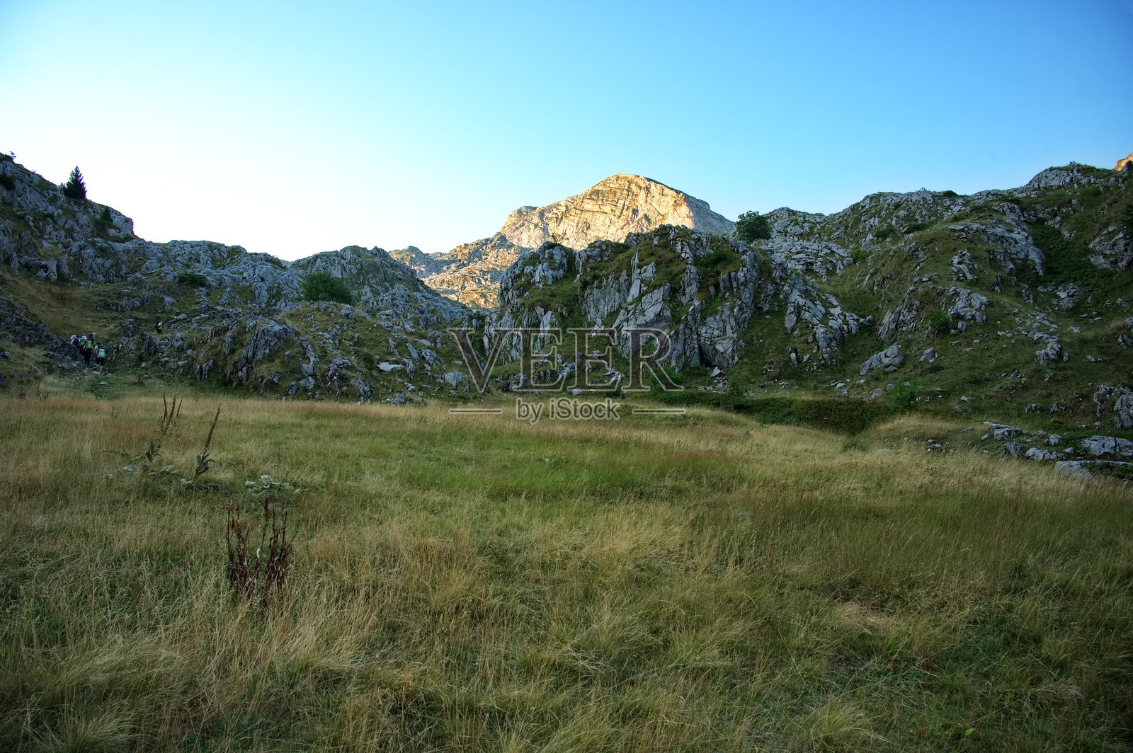 黑山普罗克列季耶国家公园的山脉照片摄影图片