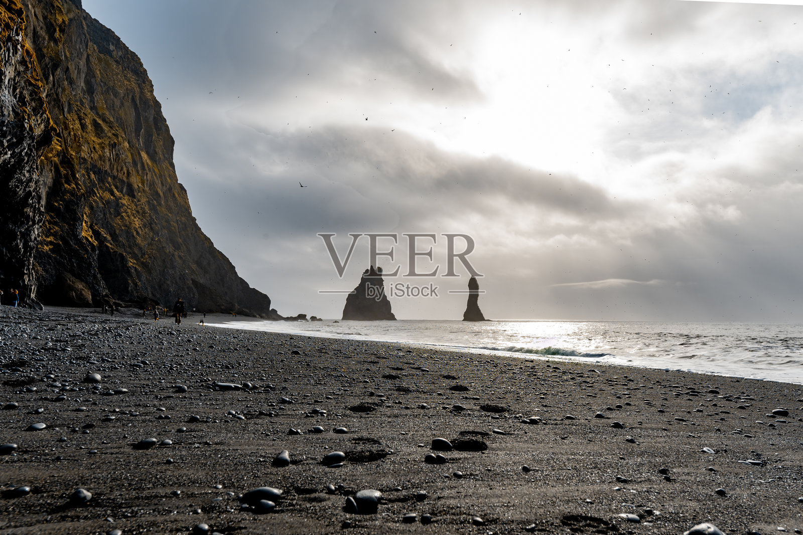 雷尼斯菲雅拉，冰岛照片摄影图片
