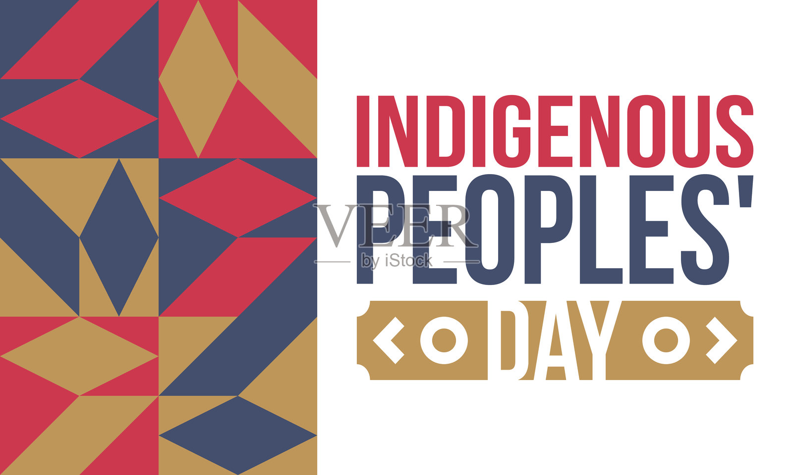 土著人民日。美洲原住民日。美洲印第安文化。遗产月。在美国每年庆祝。传统图案。海报、卡片、横幅和背景。矢量插图。插画图片素材