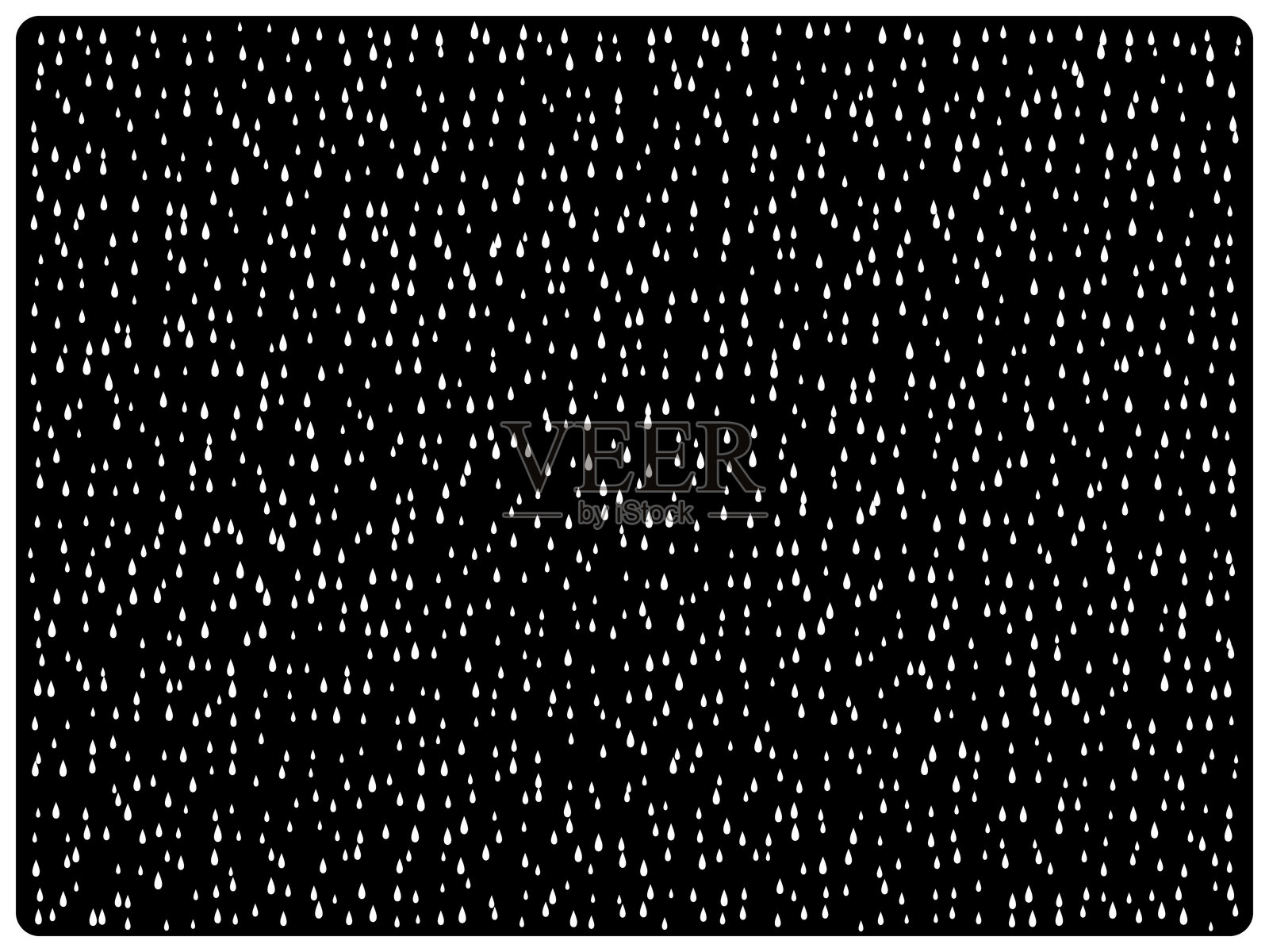 雨滴图案抽象插图插画图片素材