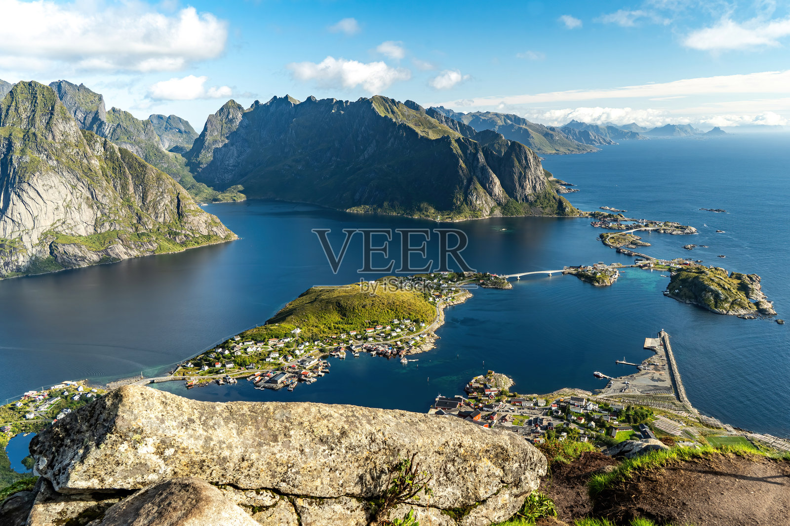 洛弗敦群岛的风景照片摄影图片