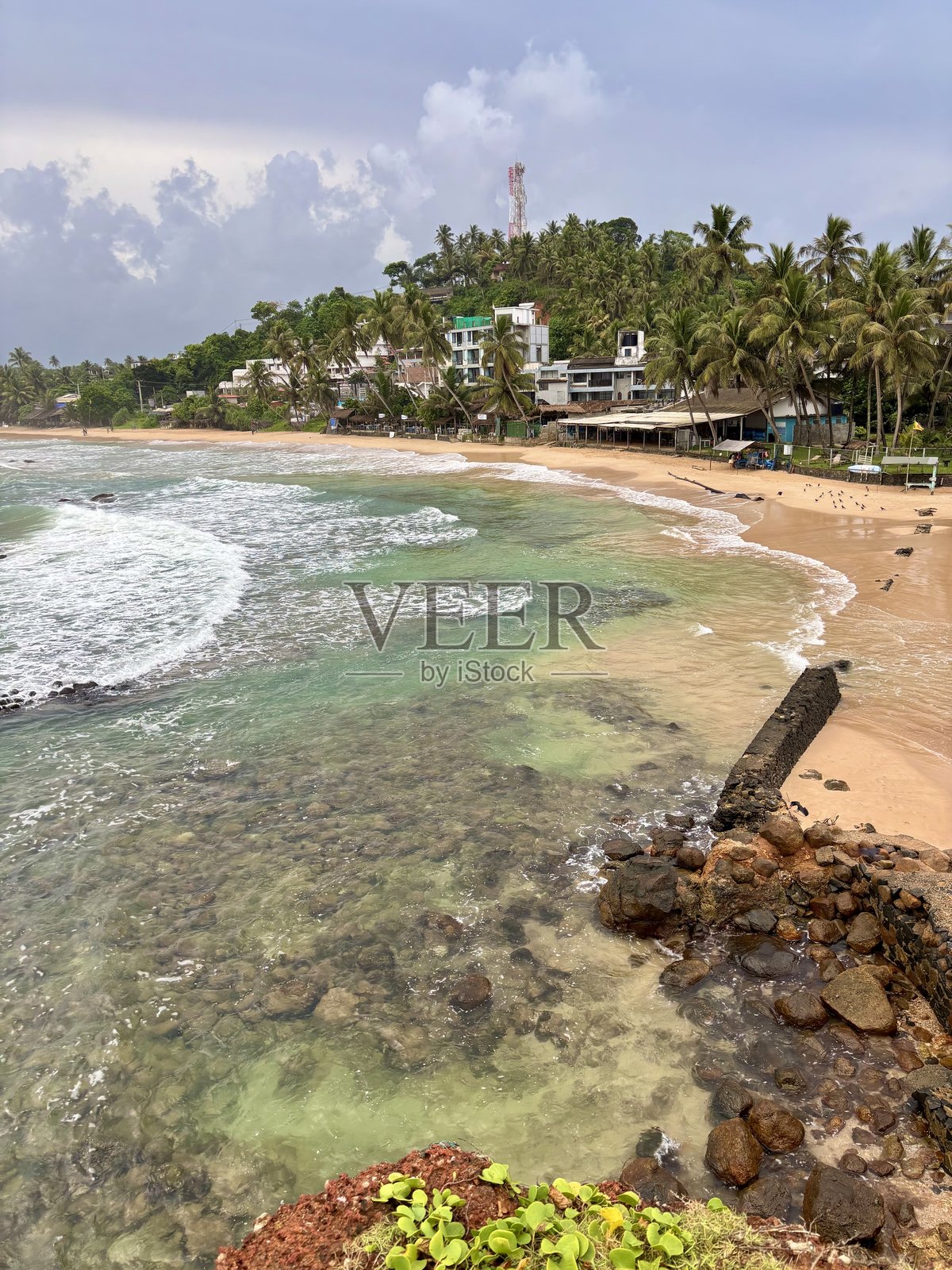 斯里兰卡米瑞莎海滩照片摄影图片