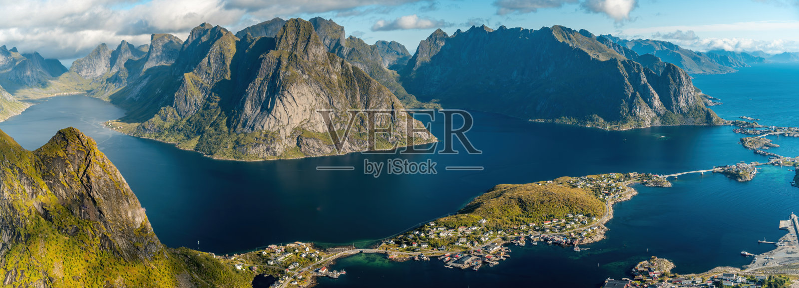 洛弗敦群岛的风景照片摄影图片