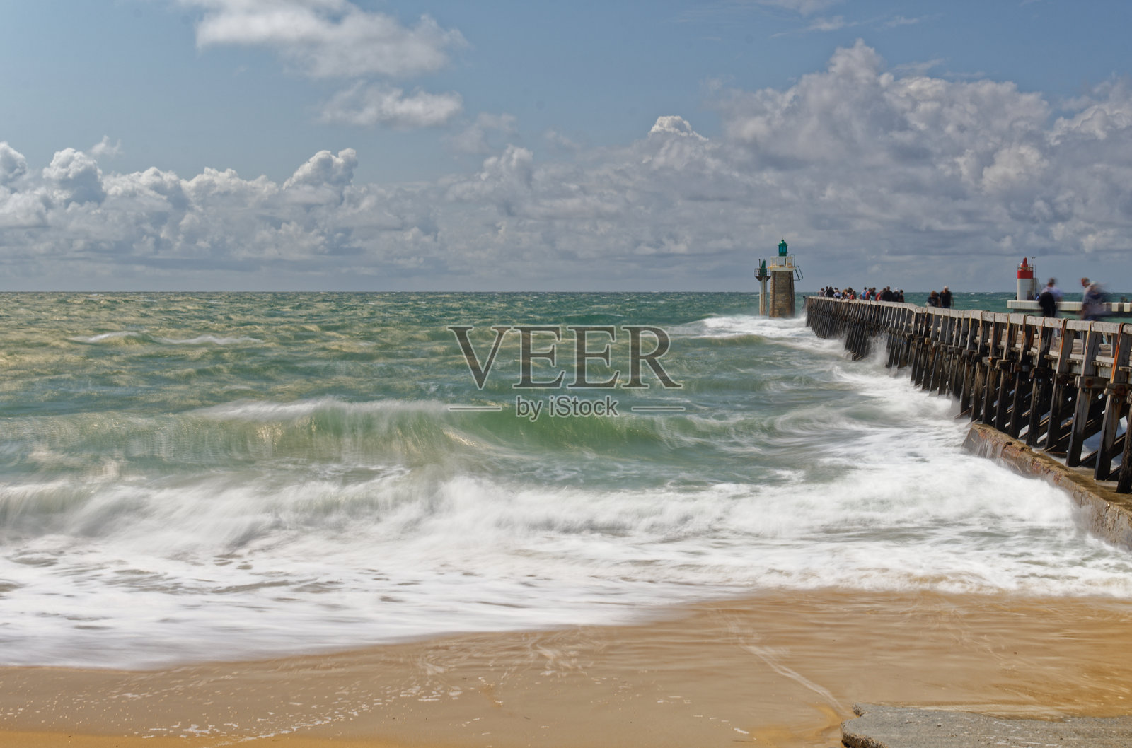 卡布雷顿冲浪海滩照片摄影图片