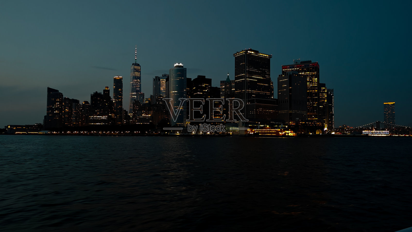 纽约市天际线照片摄影图片