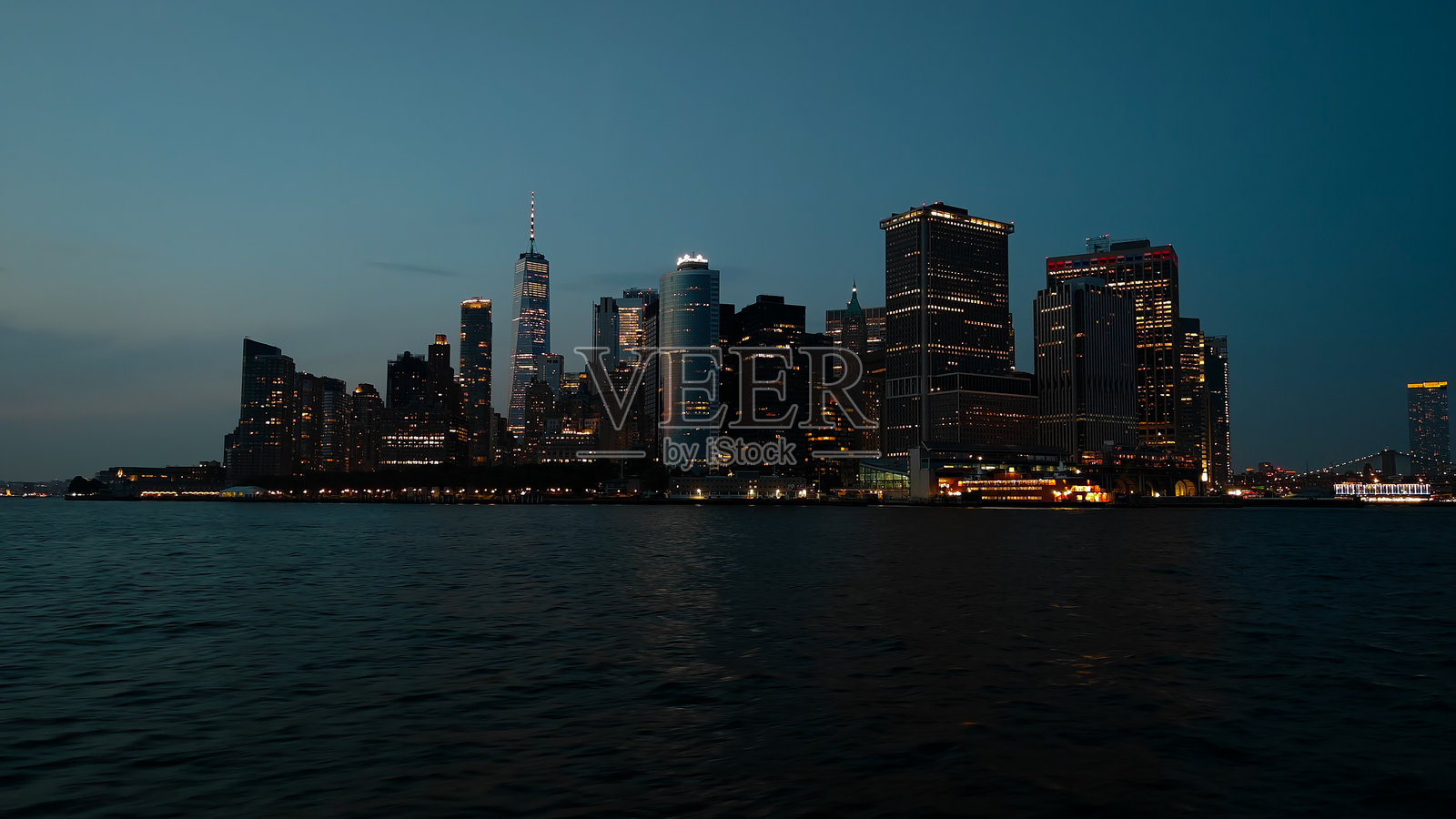 纽约市天际线照片摄影图片