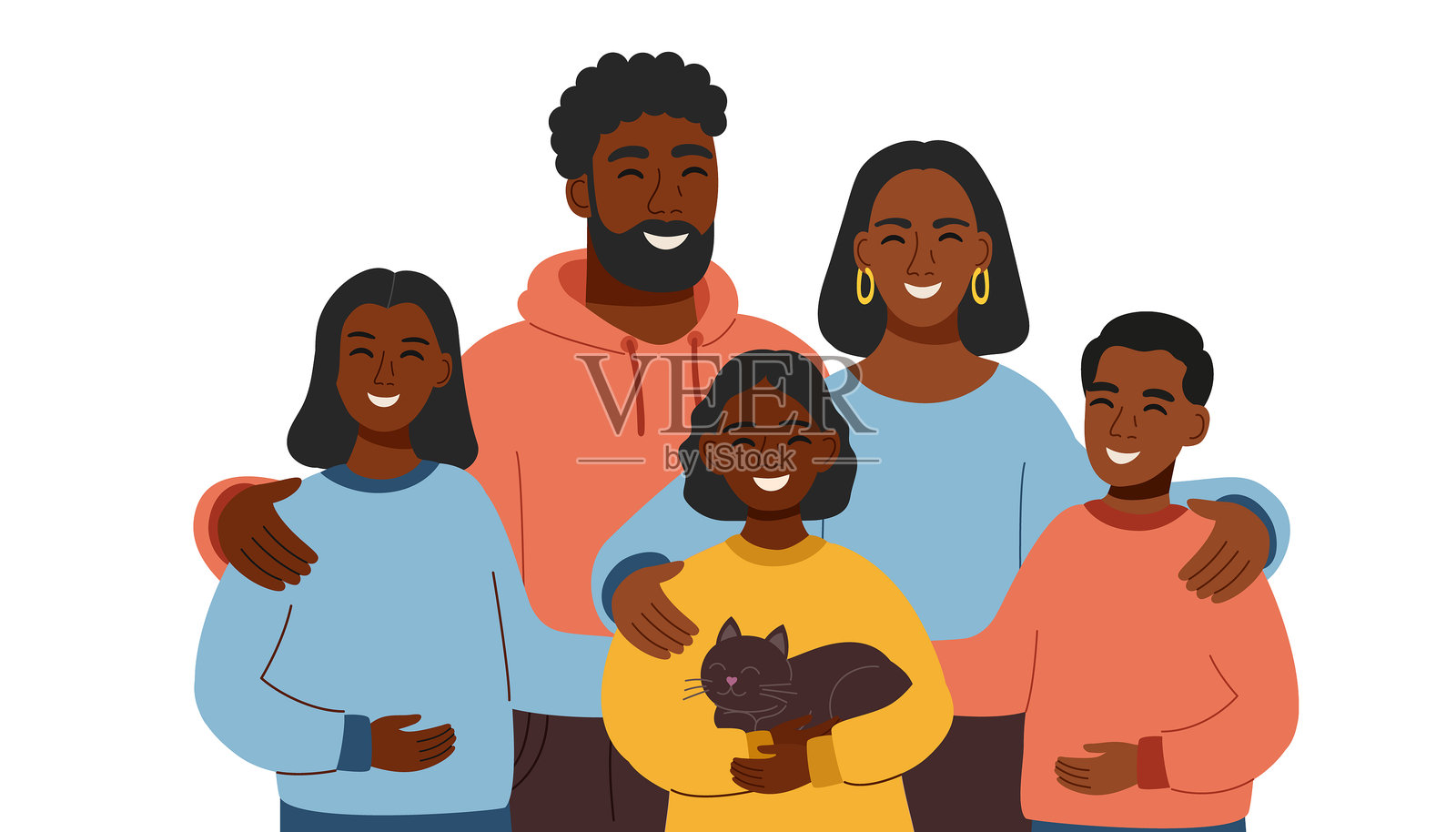 家庭插图5插画图片素材