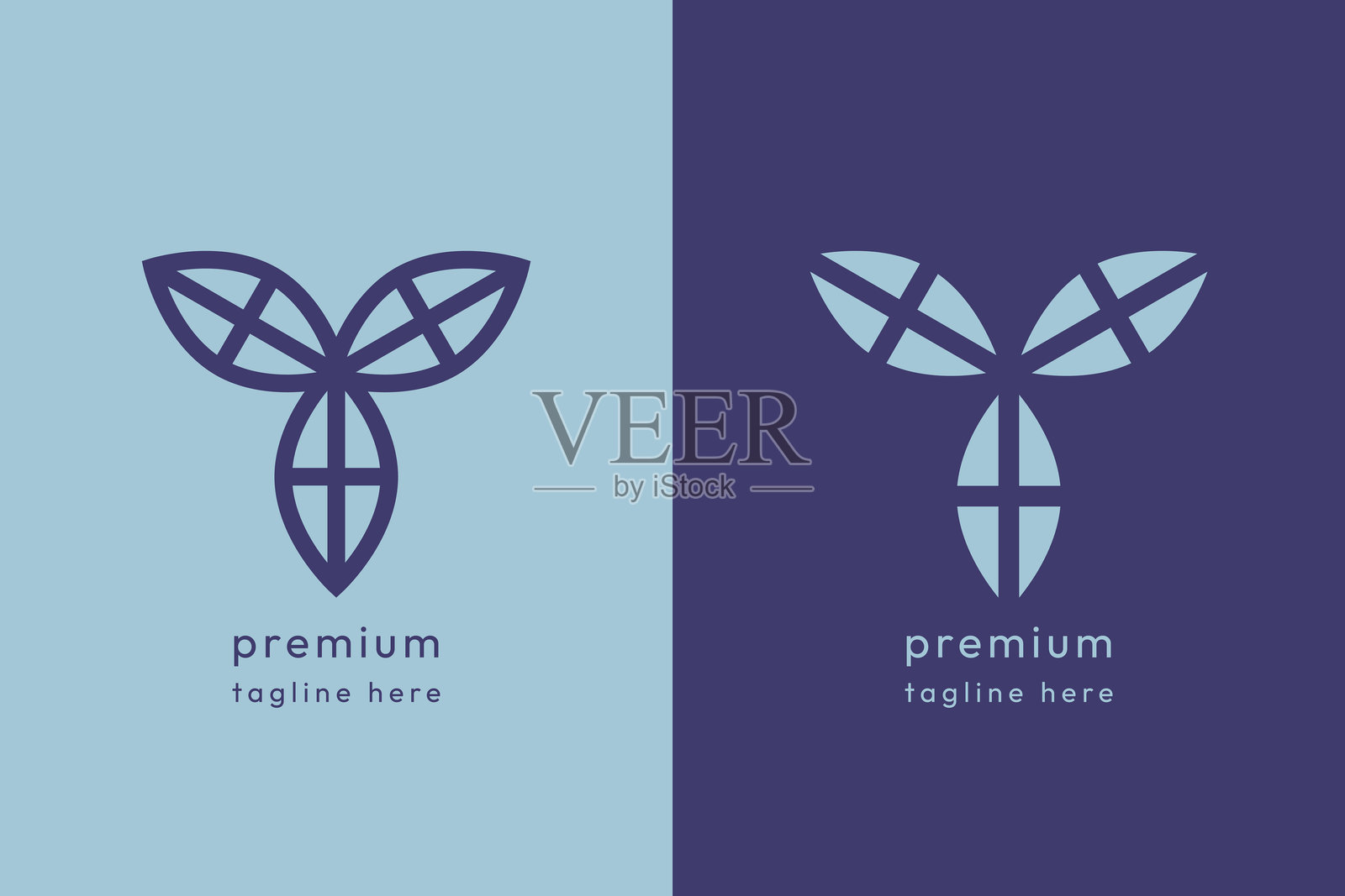 公司标志和符号设计插画图片素材