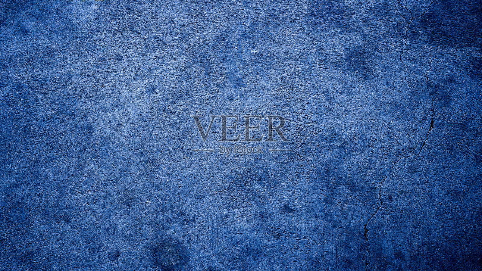 蓝色设计的磨损纹理背景，留有文字或图像的空间。照片摄影图片