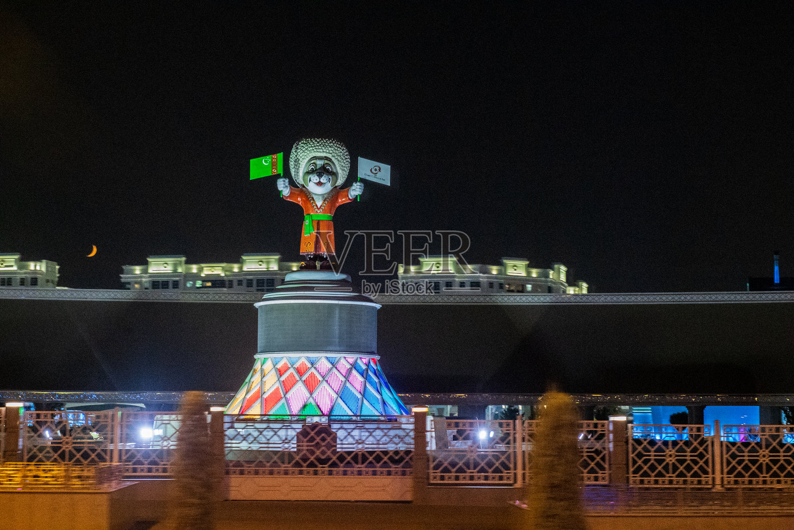 白色城市阿什哈巴德照片摄影图片