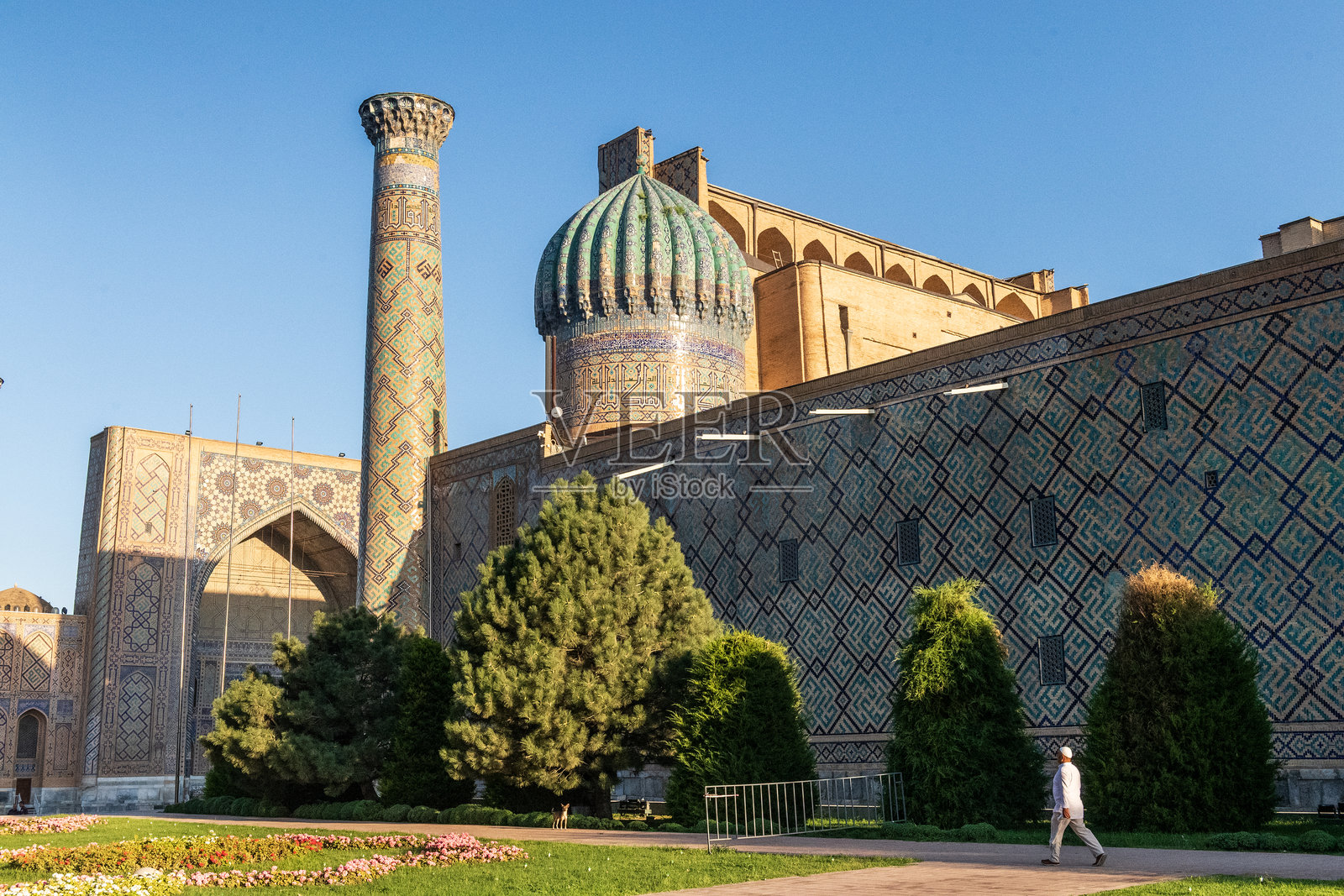 古城撒马尔罕照片摄影图片