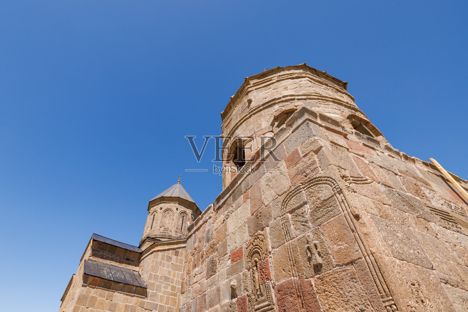 格尔盖提三位一体教堂照片摄影图片