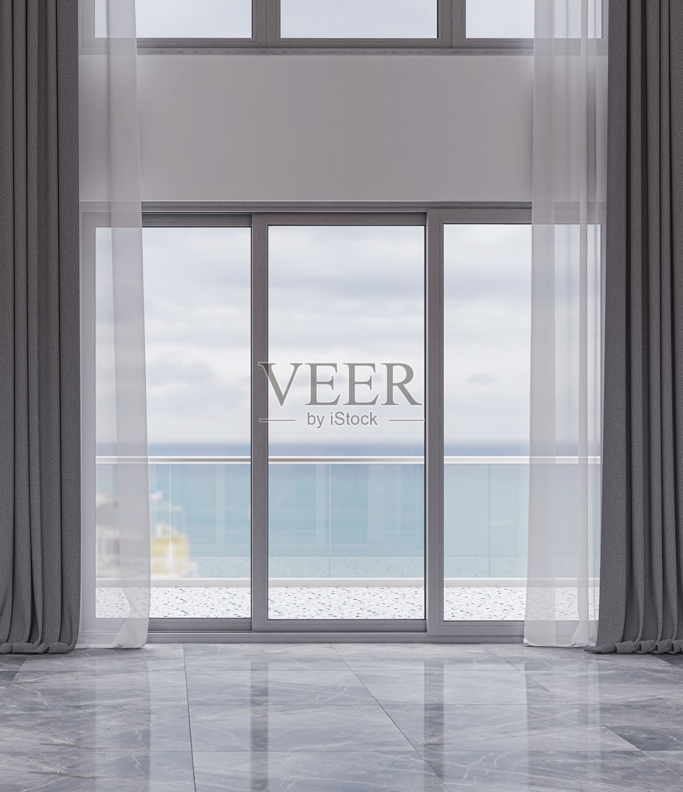 大型奢华现代明亮室内客厅模型插图3D渲染图像照片摄影图片