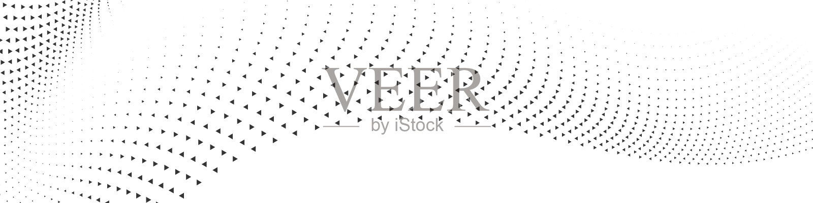 极简抽象半色调波浪背景，带有点状渐变图案，适用于网站横幅、图形设计、宣传单和现代数字艺术作品。插画图片素材