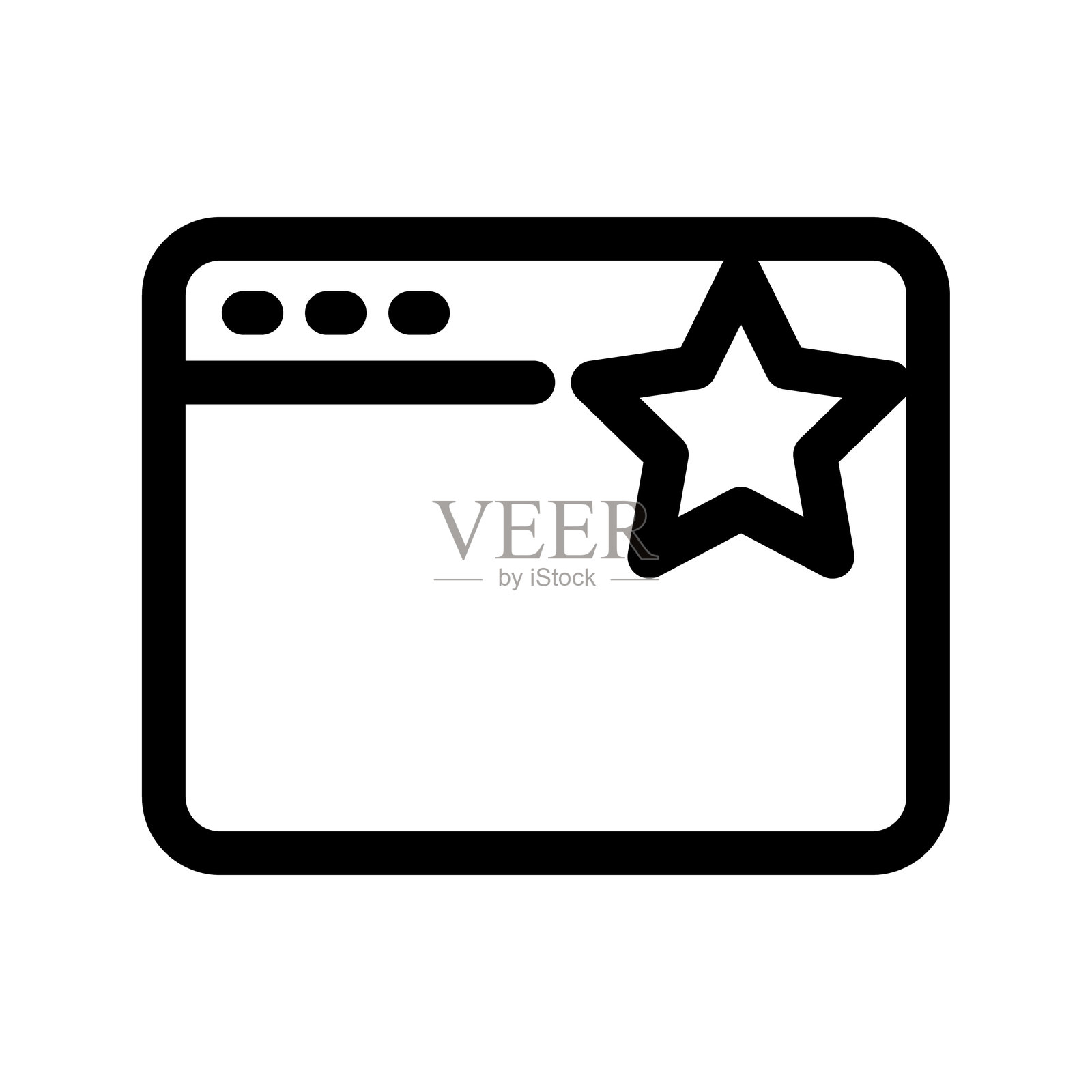 书签图标设计模板插画图片素材