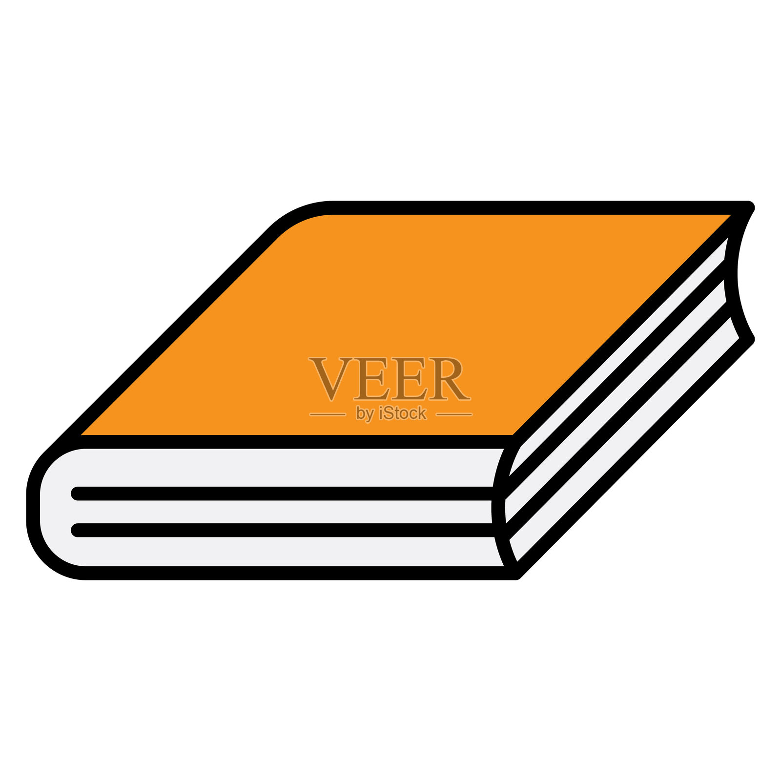 书本图标插画图片素材