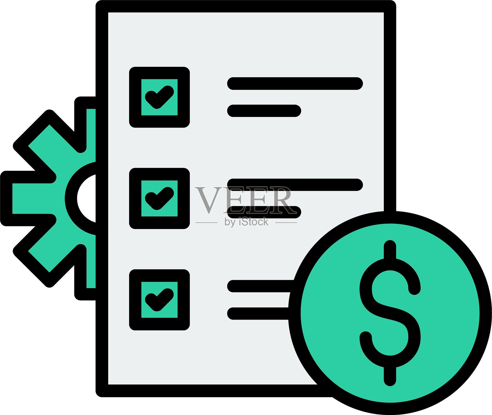 项目管理新图标设计创意插画图片素材