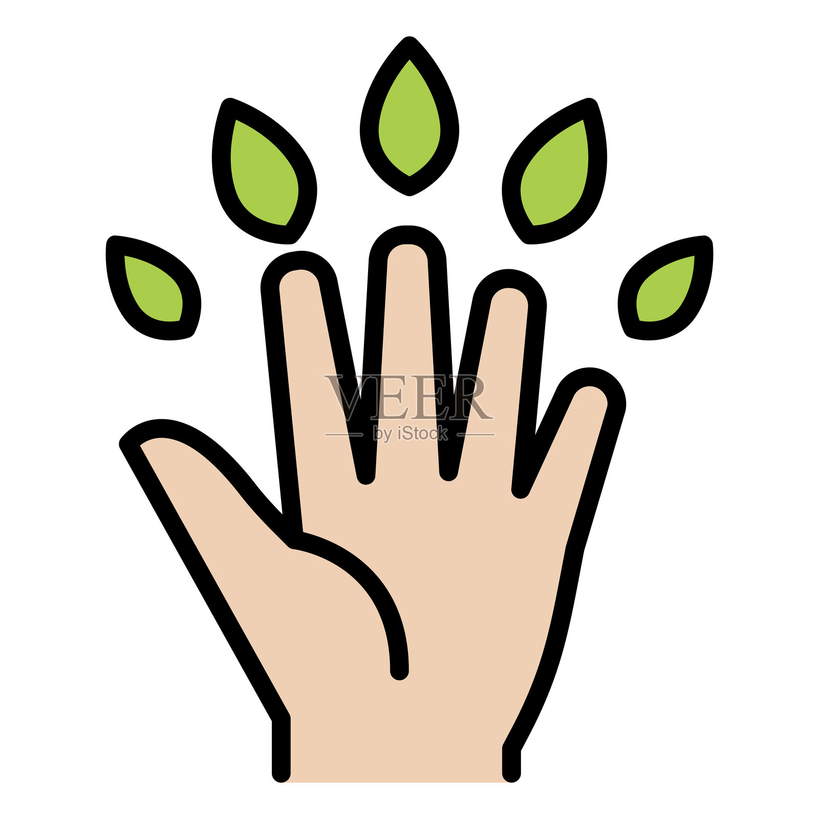 自然保护图标插画图片素材