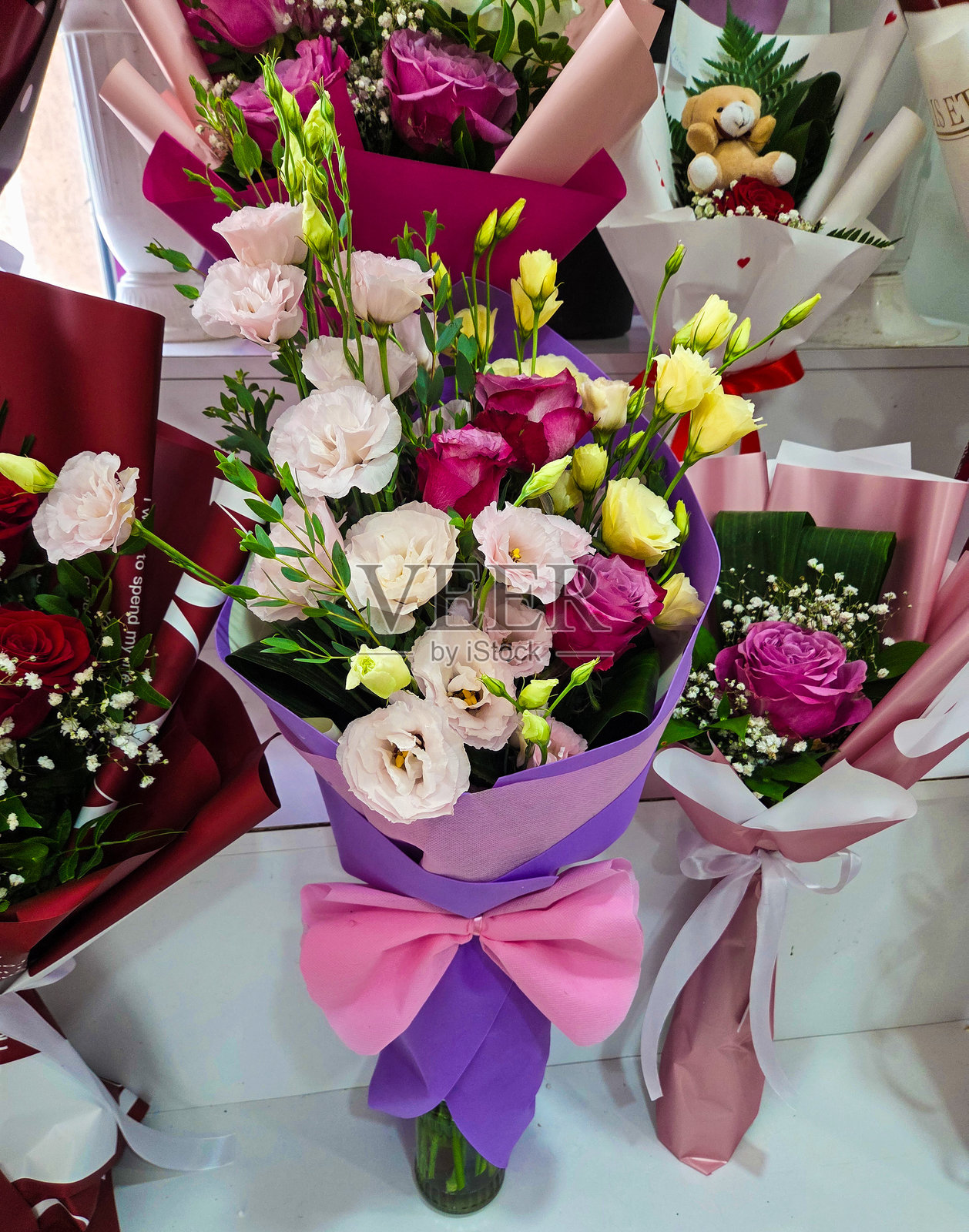 一张照片中的花朵与色彩照片摄影图片